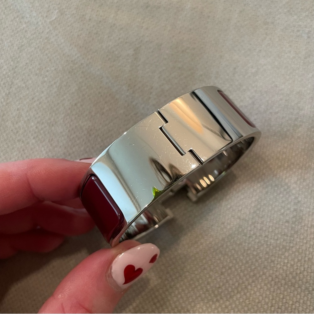 ❤️Hermes❤️ Clic Clac H Bracelet Wide - Picture 3 of 8